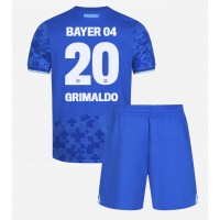 Stroje piłkarskie Bayer Leverkusen Alejandro Grimaldo #20 Koszulka Trzeciej dla dzieci 2025-26 Krótki Rękaw (+ szorty)
